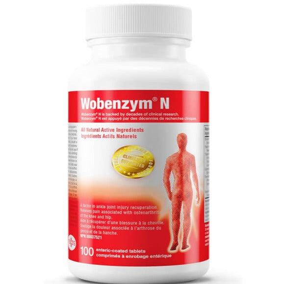 Wobenzym N 100 Enteric-Coated Tabs Supplements - Pain & Inflammation at Village Vitamin Store