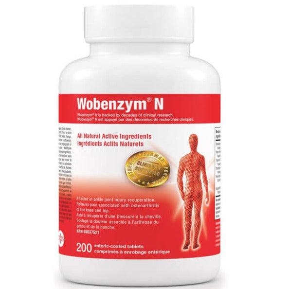 Wobenzym N 200 Enteric-Coated Tabs Supplements - Pain & Inflammation at Village Vitamin Store