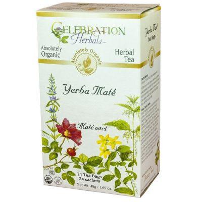 Celebration Herbals Yerba Mate 24 Tea Bags Food Items at Village Vitamin Store