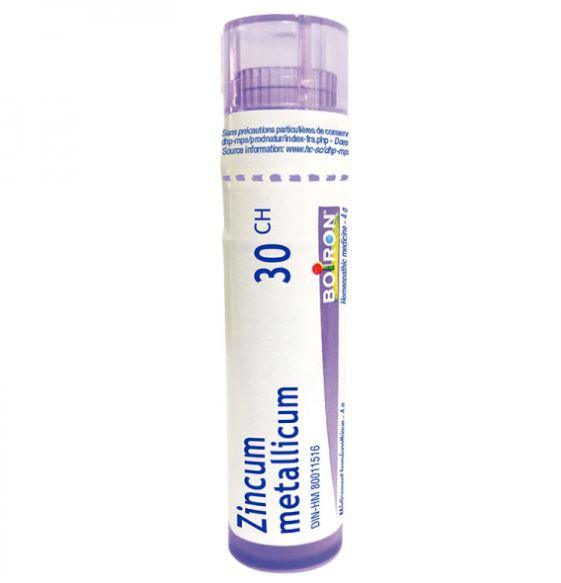 Boiron Zincum Metallicum 30CH Homeopathic at Village Vitamin Store